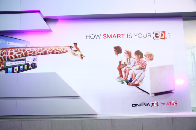 Opening of the largest LG brand shop